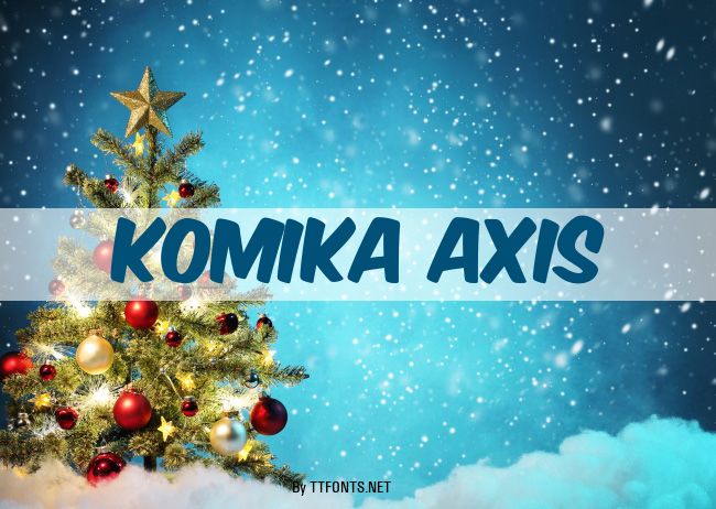 Komika Axis example